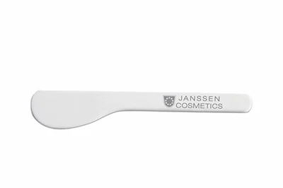 909011-JANSSEN-SPATULA-WHITE-WITH-LOGO (1) کاردک سفید یانسن 5455