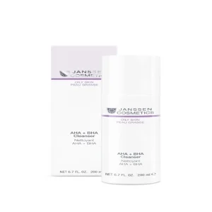 پاک کننده پوست چرب حاوی AHA+BHA یانسن (200 میل) 56656
