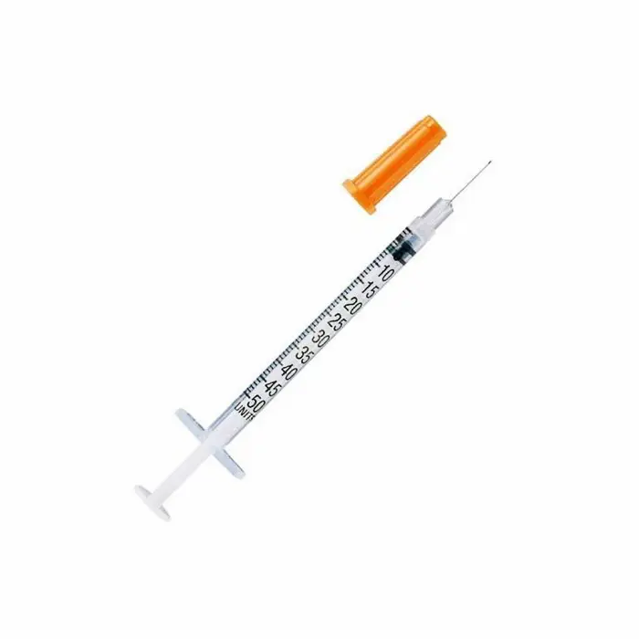 سرنگ-انسولین ا سرنگ انسولین با سوزن 27-29-30 لوئر اسلیپ5454454354