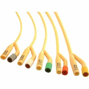 کاتتر فولی دو راه لاتکسی با شیر لاستیکی 8-10-12-14-16-18