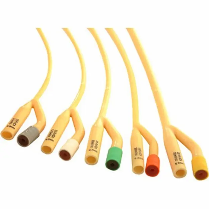 کاتتر فولی کاتتر فولی دو راه لاتکسی با شیر لاستیکی 8-10-12-14-16-18