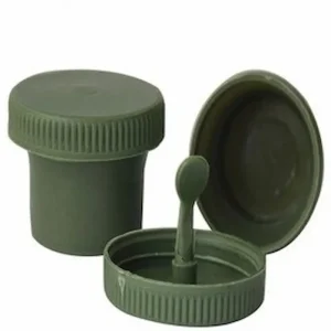 ظرف نمونه گیری مدفوع با قاشقک آزمایشگاهی 30 میل 654354534