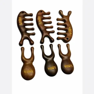 شانه و ماساژور چوبی لیندا 4342312312